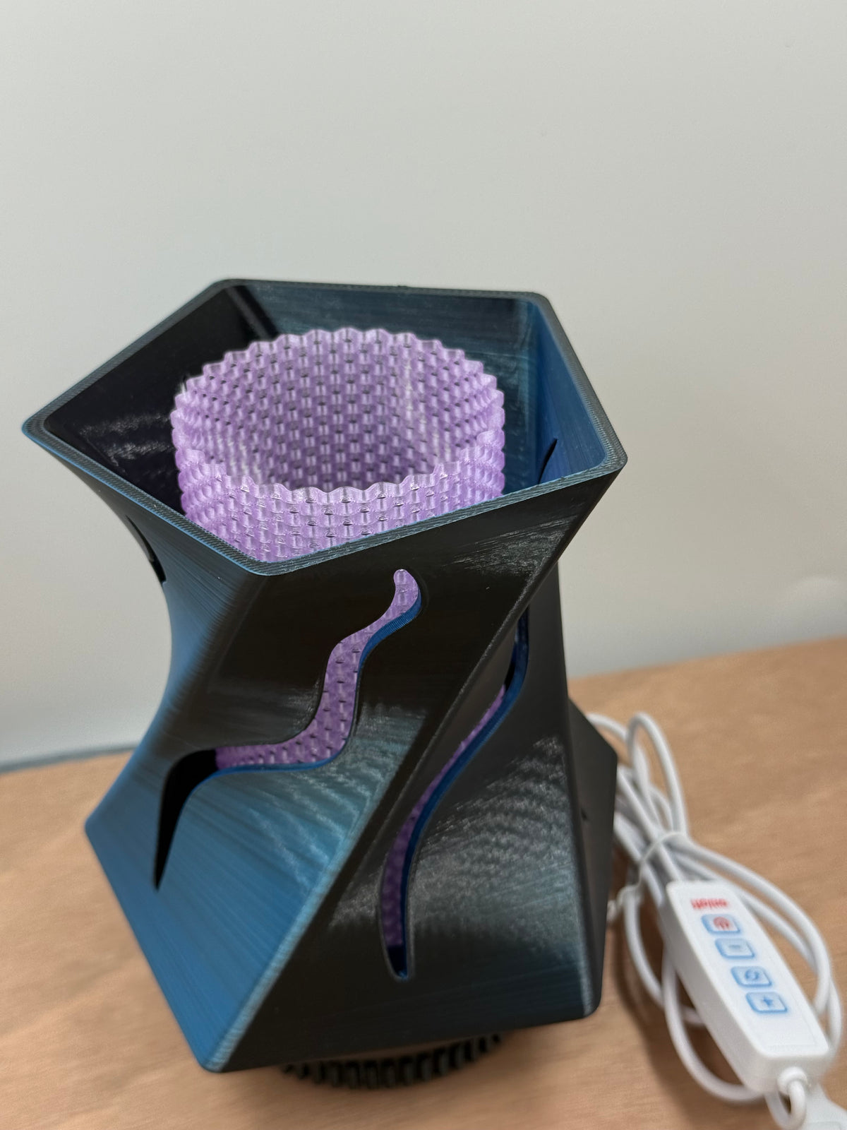 Lampada Twist Purple